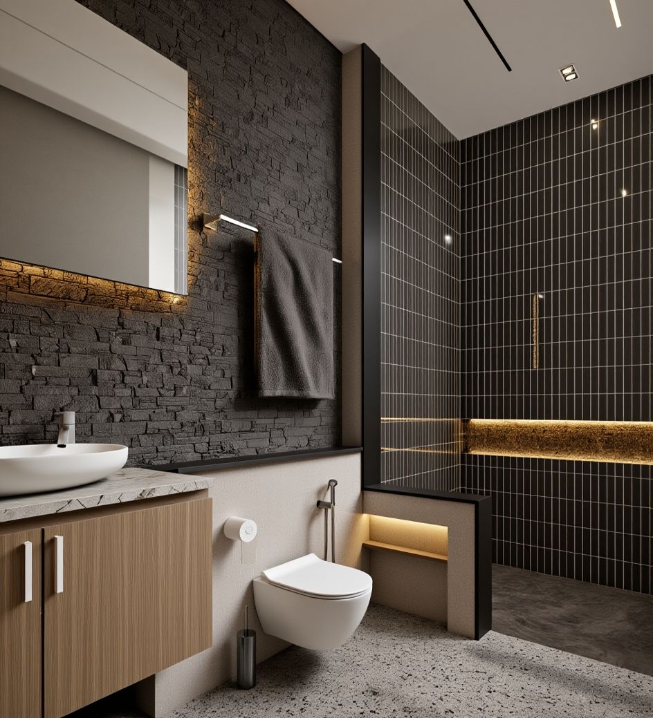 Ingin Punya Kamar Mandi Modern Tropis?