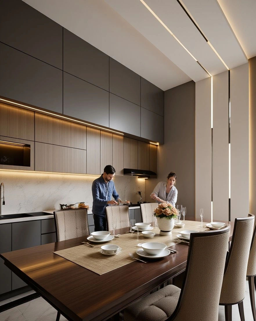 Ciptakan Suasana Harmonis Ketika Makan Bersama Di Ruang Makan